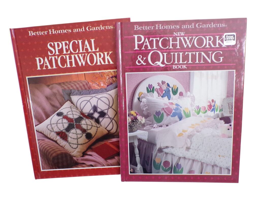 Vtg Patchwork & Quilting Special Quilting Books Better Homes & Gardens 1987 1989